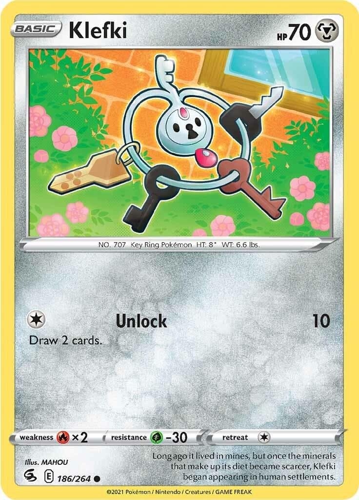 Klefki #186 — Pokemon Fusion Strike