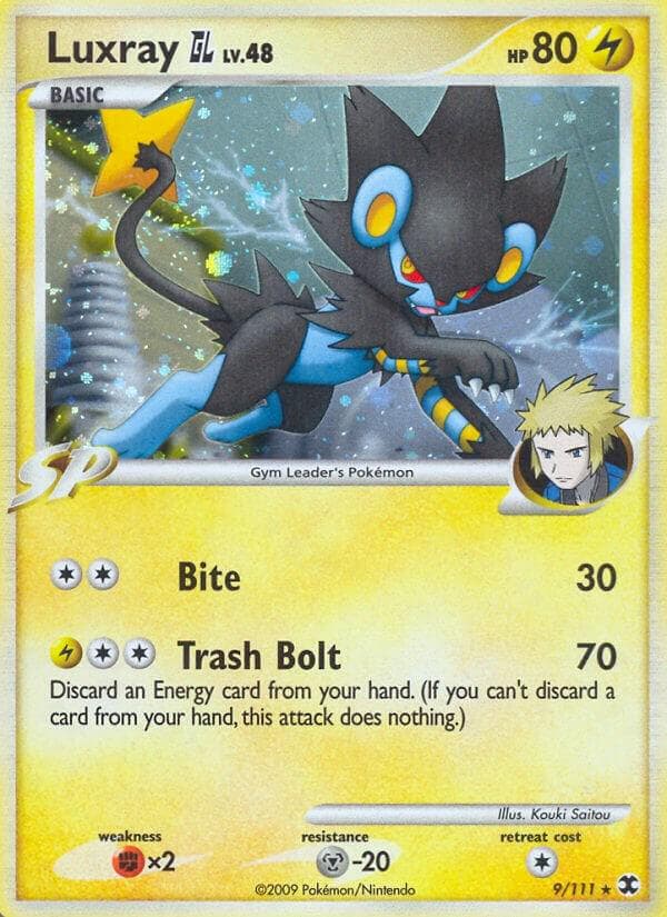 Luxray GL #9 — Pokemon Rising Rivals