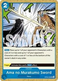 Ama no Murakumo Sword OP06-056 — One Piece Wings of the Captain