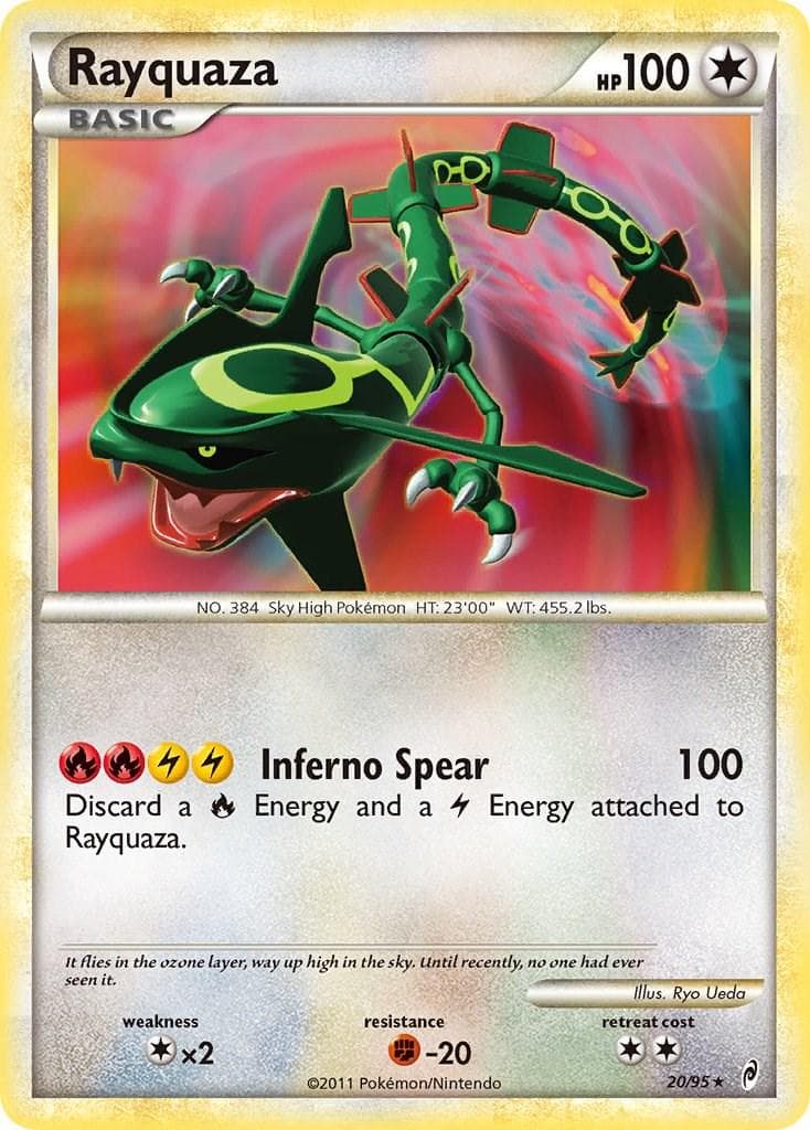 Rayquaza #20 — Pokemon Call of Legends