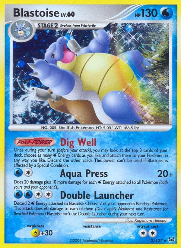 Blastoise #2 — Pokemon Platinum