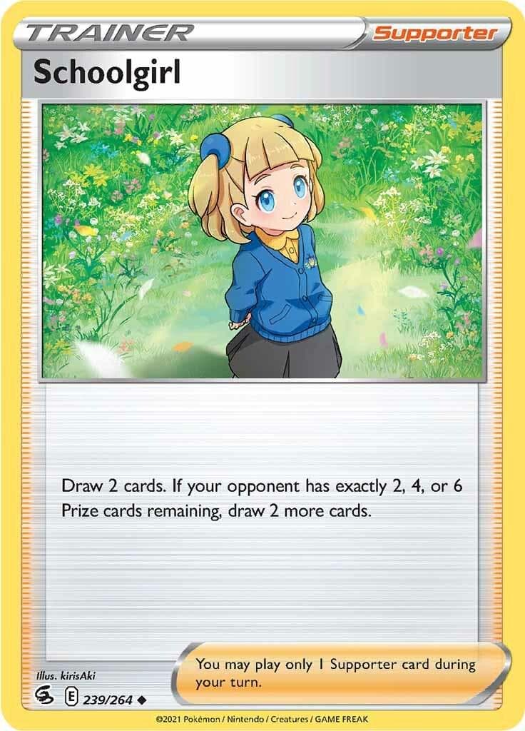 Schoolgirl #239 — Pokemon Fusion Strike