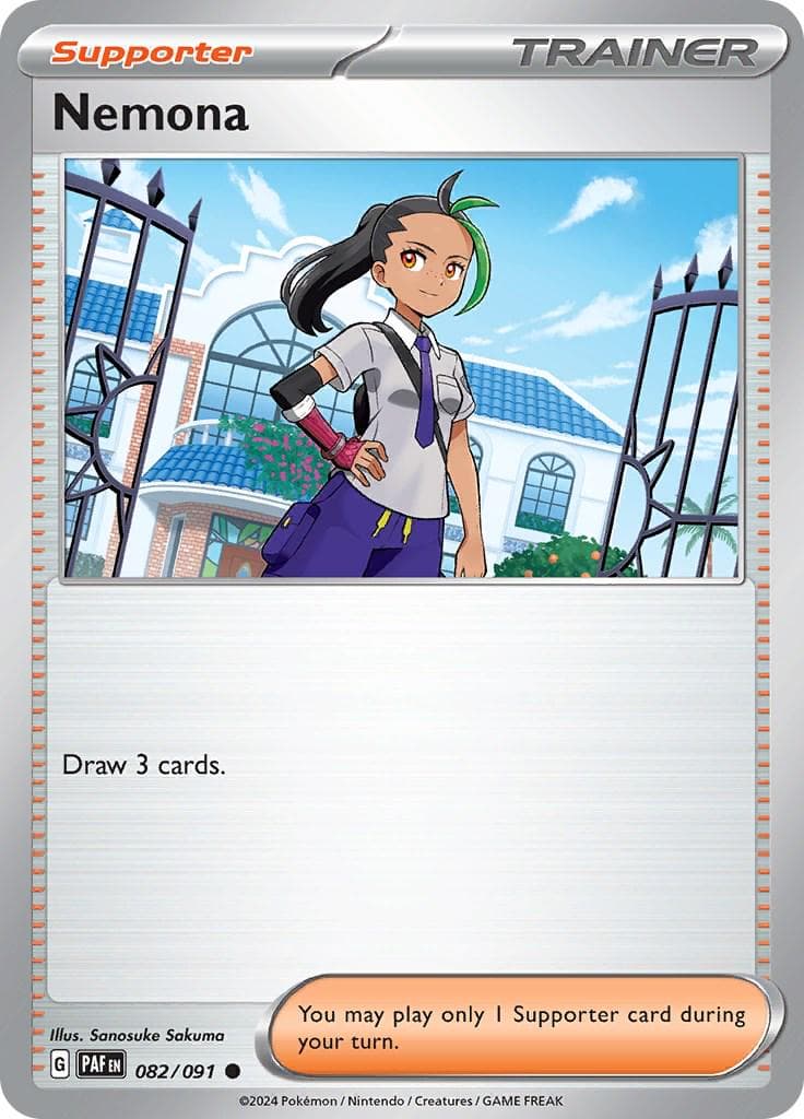 Nemona #82 — Pokemon Paldean Fates