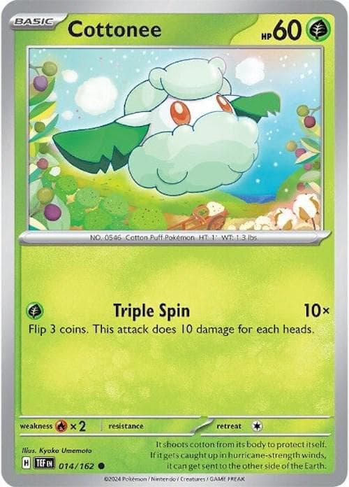 Cottonee #14 — Pokemon Temporal Forces