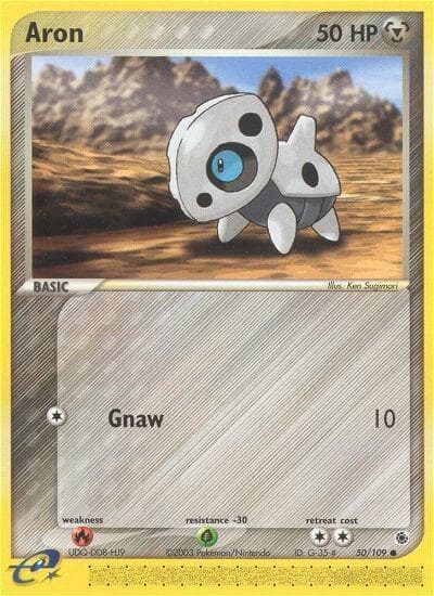 Aron #50 — Pokemon Ruby & Sapphire