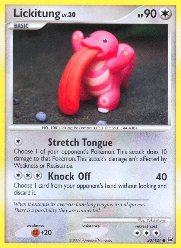 Lickitung #80 — Pokemon Platinum