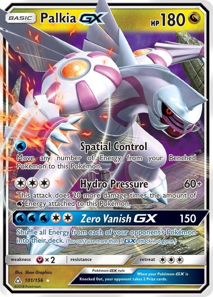 Palkia GX #101 — Pokemon Ultra Prism