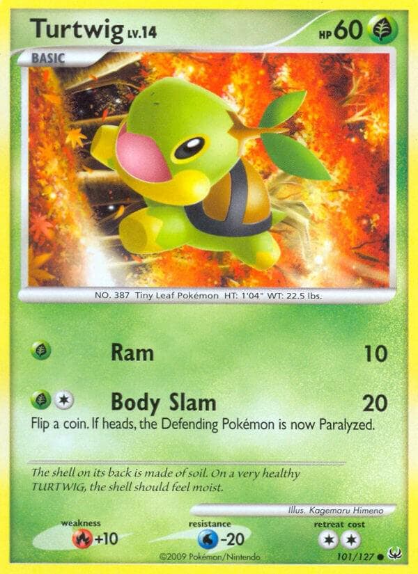 Turtwig #101 — Pokemon Platinum