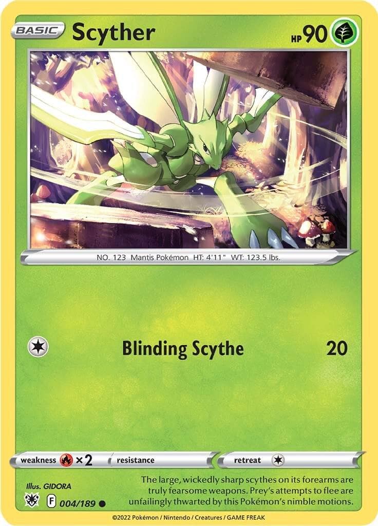 Scyther #4 — Pokemon Astral Radiance
