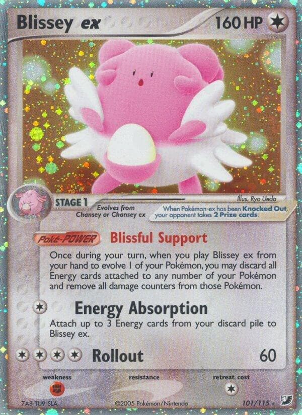 Blissey EX #101 — Pokemon Unseen Forces