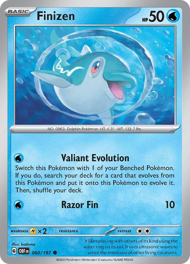 Finizen #60 — Pokemon Obsidian Flames