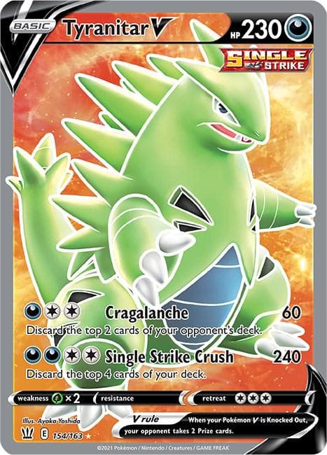 Tyranitar V #154 — Pokemon Battle Styles