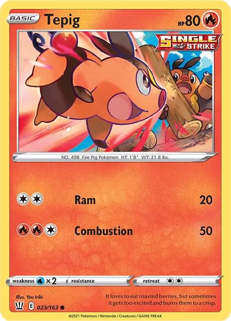 Tepig #23 — Pokemon Battle Styles