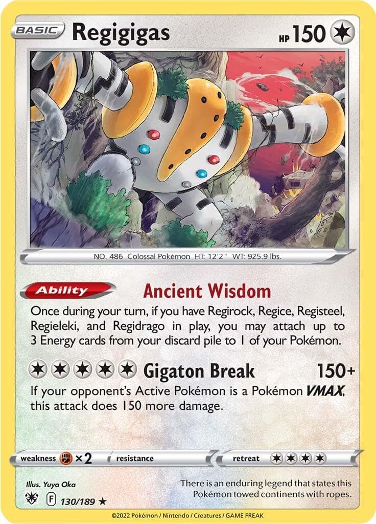 Regigigas #130 — Pokemon Astral Radiance