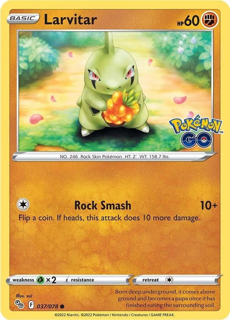 Larvitar #37 — Pokemon Go
