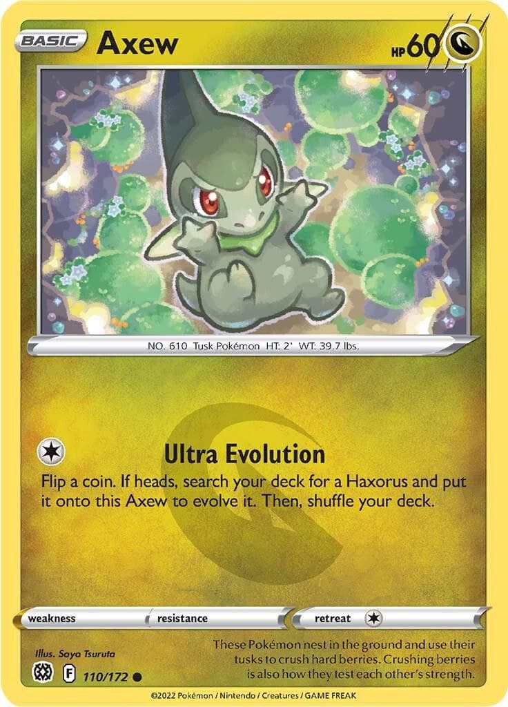 Axew #110 — Pokemon Brilliant Stars