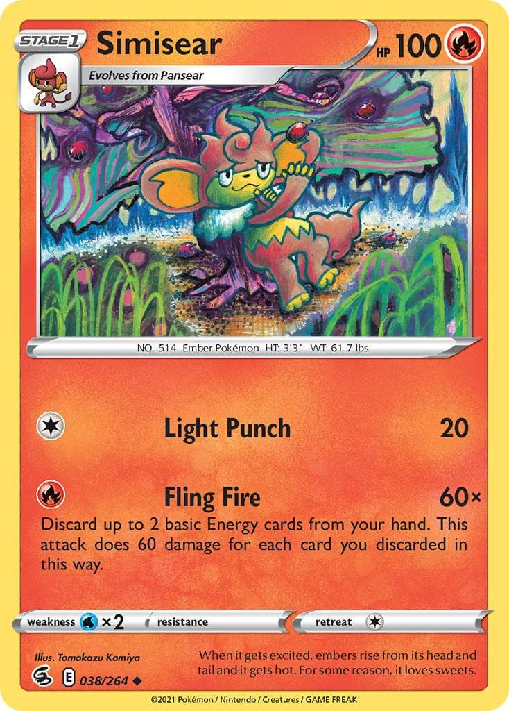 Simisear #38 — Pokemon Fusion Strike
