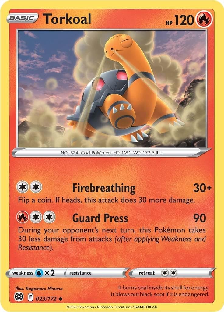 Torkoal #23 — Pokemon Brilliant Stars