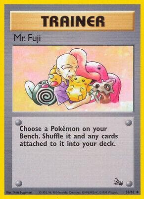Mr. Fuji #58 — Pokemon Fossil