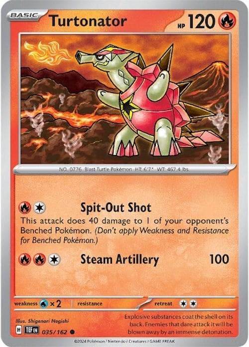 Turtonator #35 — Pokemon Temporal Forces