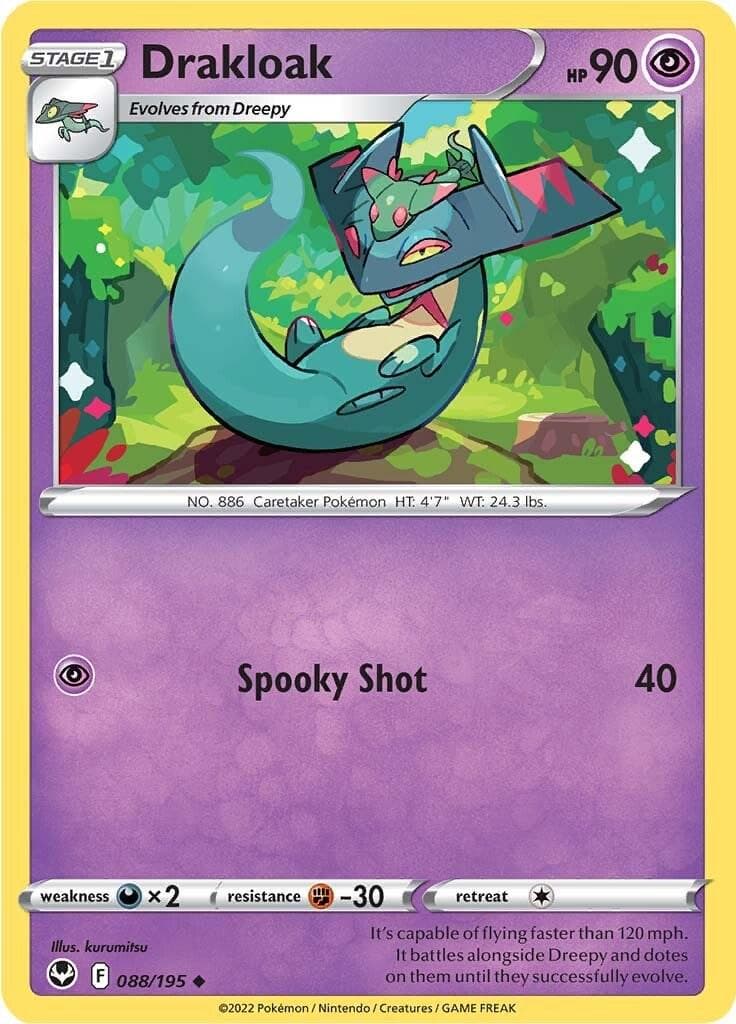 Drakloak #88 — Pokemon Silver Tempest
