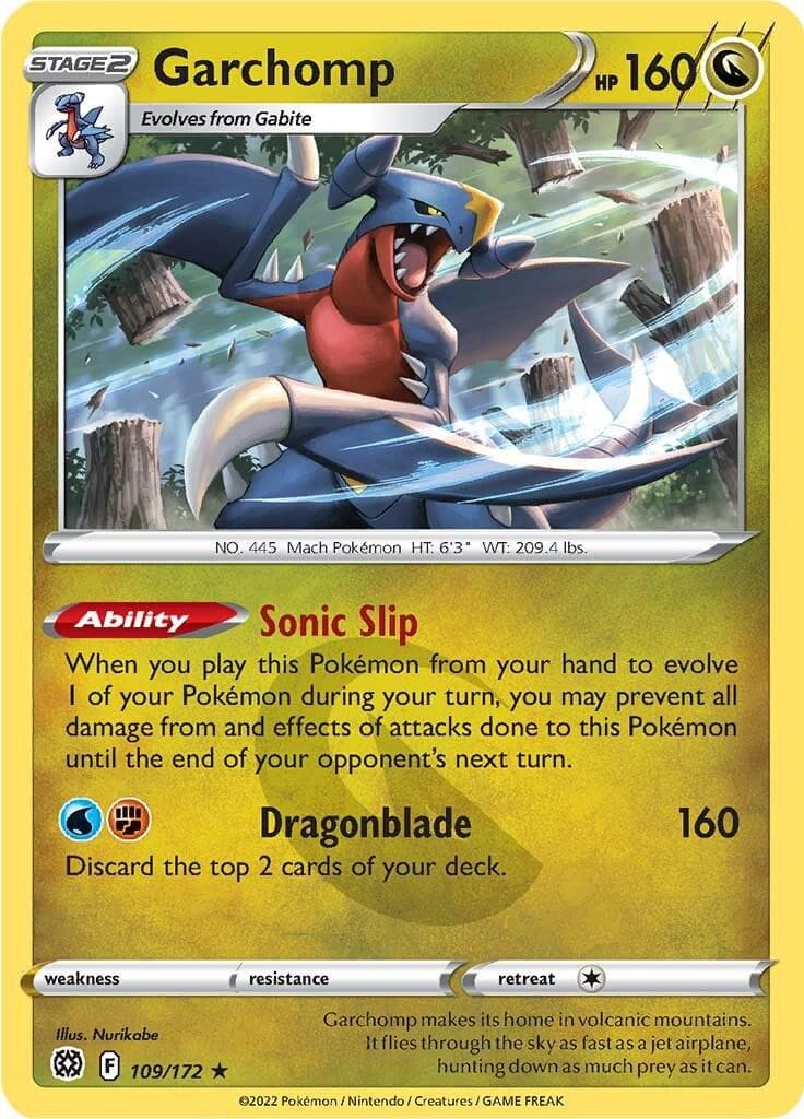 Garchomp #109 — Pokemon Brilliant Stars