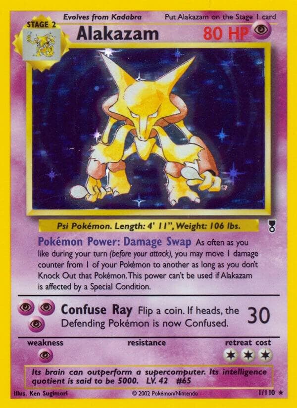 Alakazam #1 — Pokemon Legendary Collection