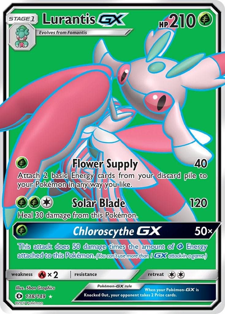 Lurantis GX #138 — Pokemon Sun & Moon