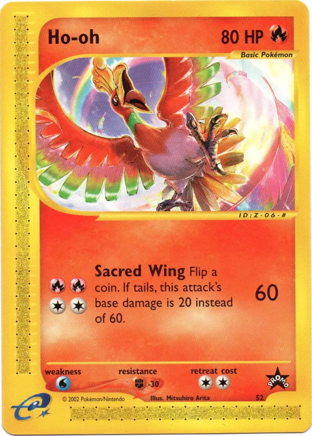 Ho-Oh #52 — Pokemon Promo