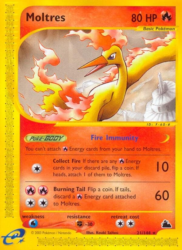 Moltres #21 — Pokemon Skyridge