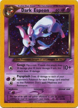 Dark Espeon #4 — Pokemon Neo Destiny