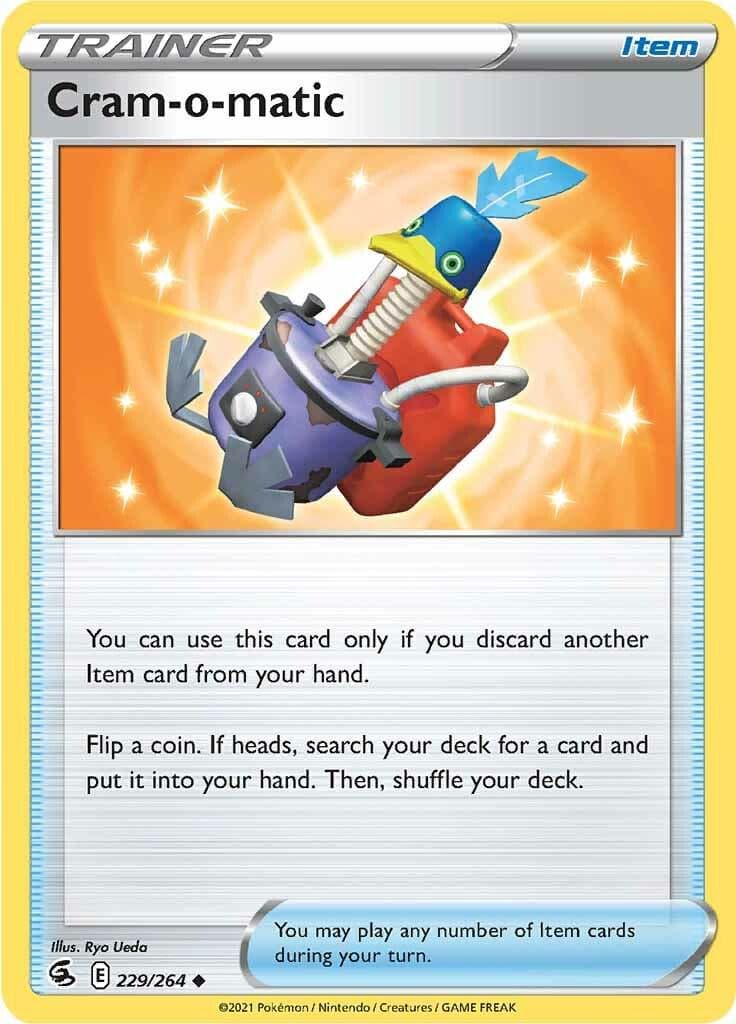 Cram-o-matic #229 — Pokemon Fusion Strike