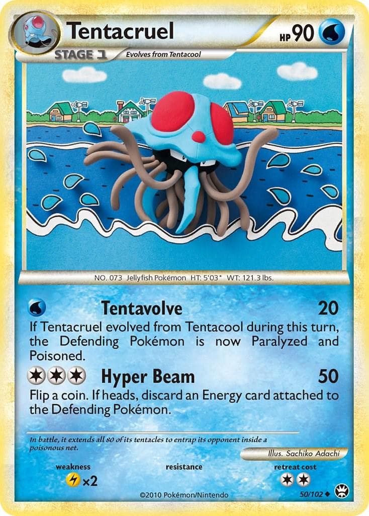 Tentacruel #50 — Pokemon Triumphant