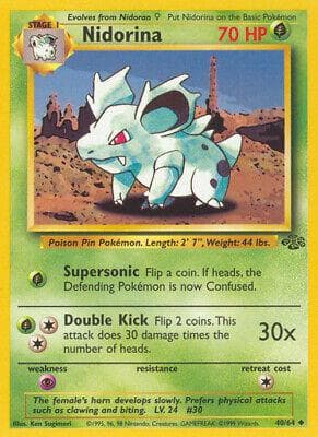 Nidorina #40 — Pokemon Jungle