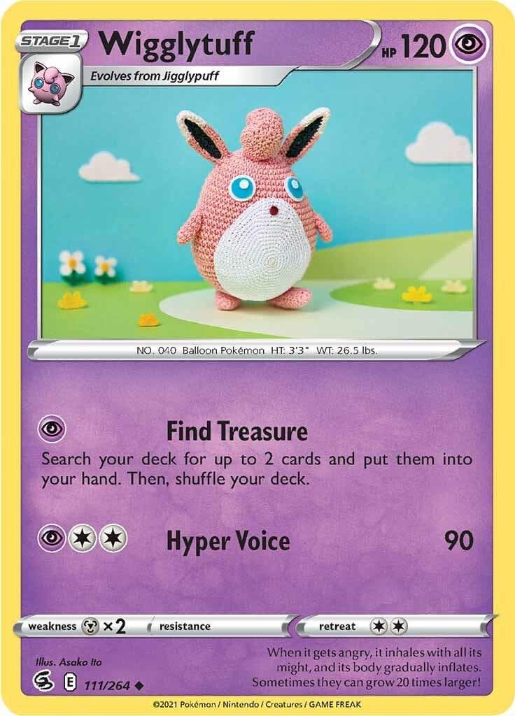 Wigglytuff #111 — Pokemon Fusion Strike