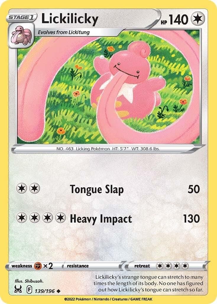 Lickilicky #139 — Pokemon Lost Origin
