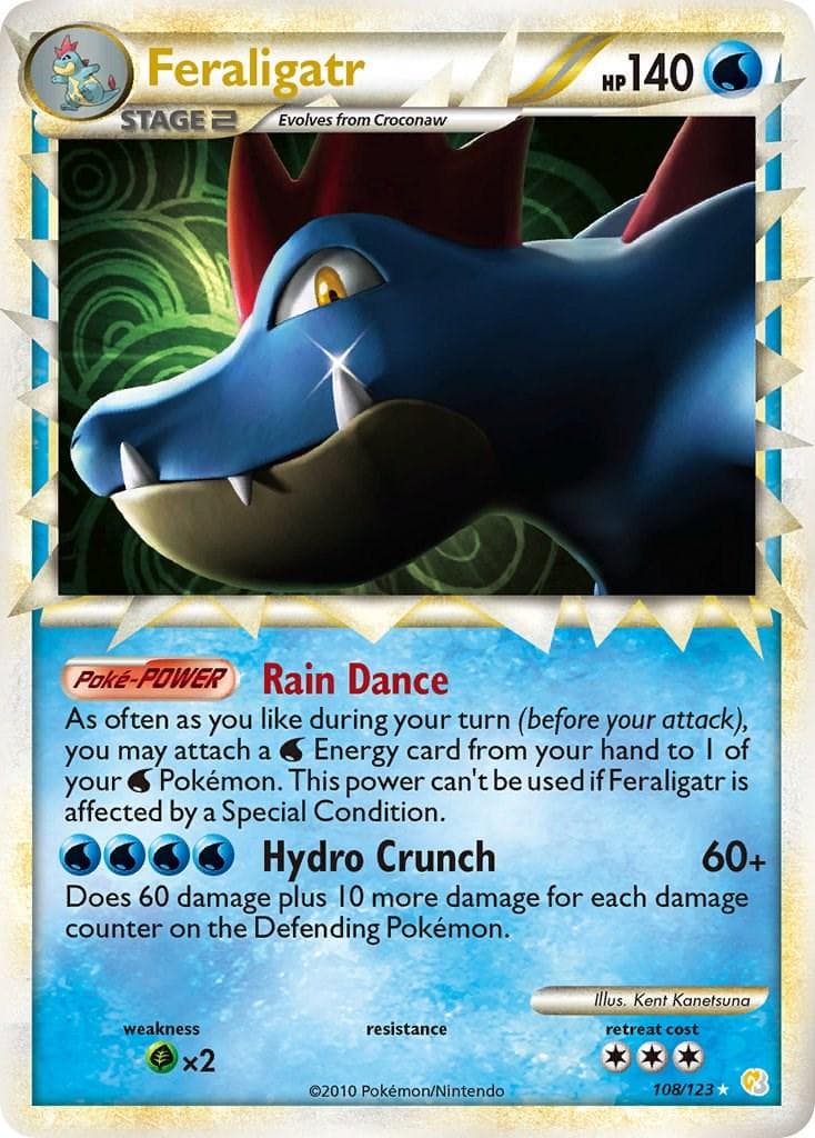 Feraligatr #108 — Pokemon HeartGold & SoulSilver