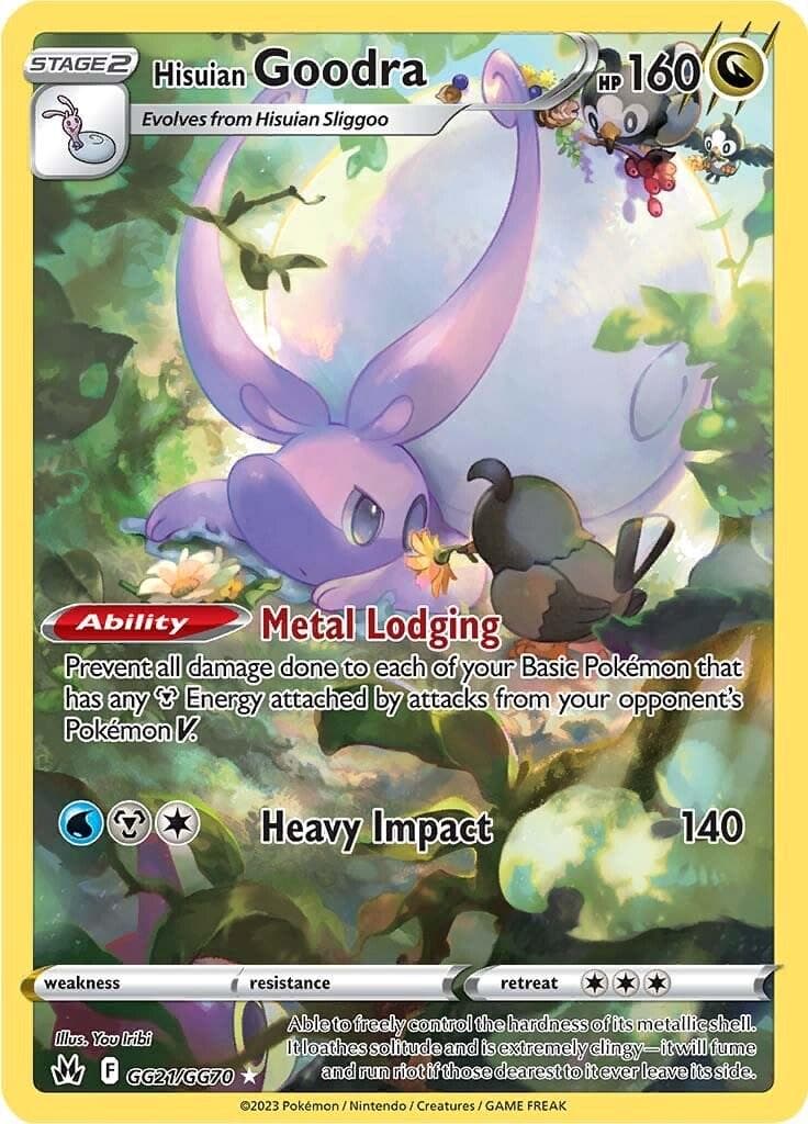 Hisuian Goodra #GG21 — Pokemon Crown Zenith