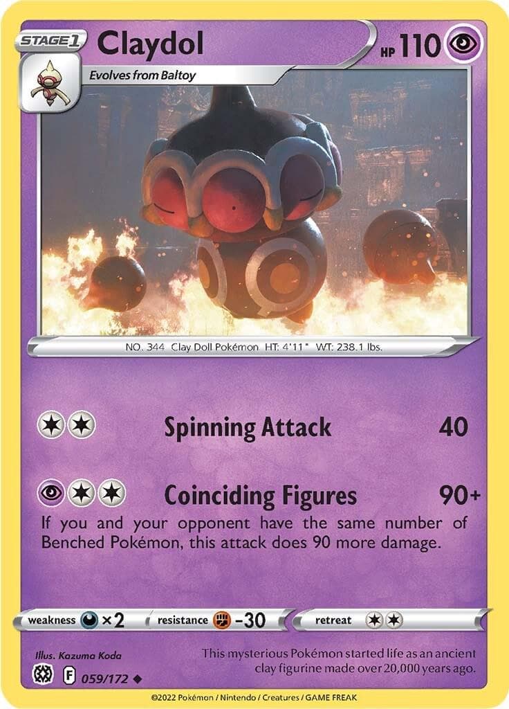 Claydol #59 — Pokemon Brilliant Stars