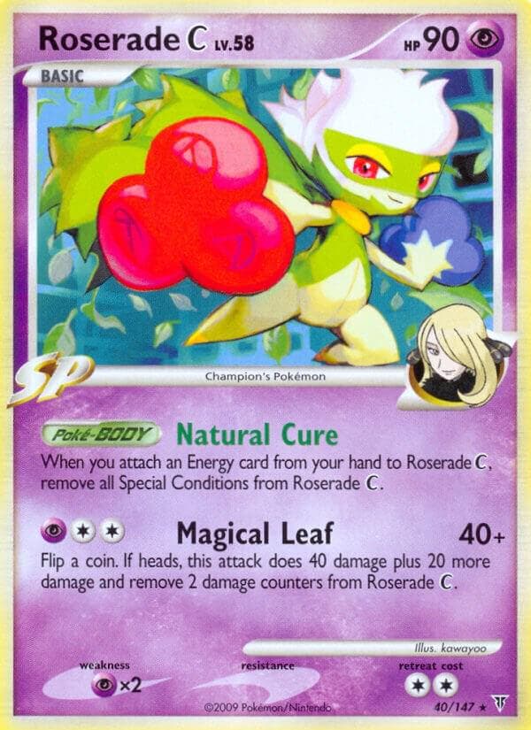 Roserade C #40 — Pokemon Supreme Victors