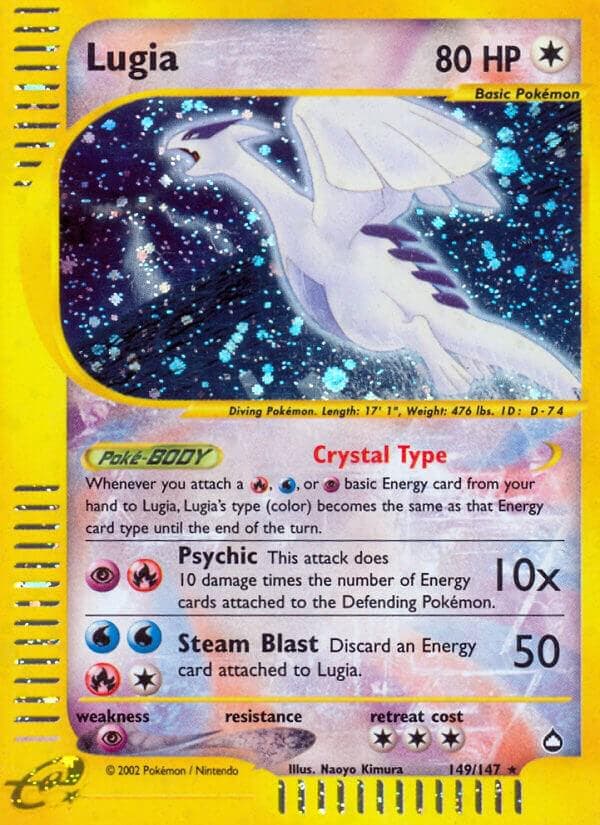 Lugia #149 — Pokemon Aquapolis