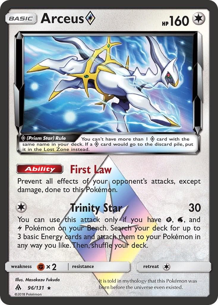 Arceus #96 — Pokemon Forbidden Light