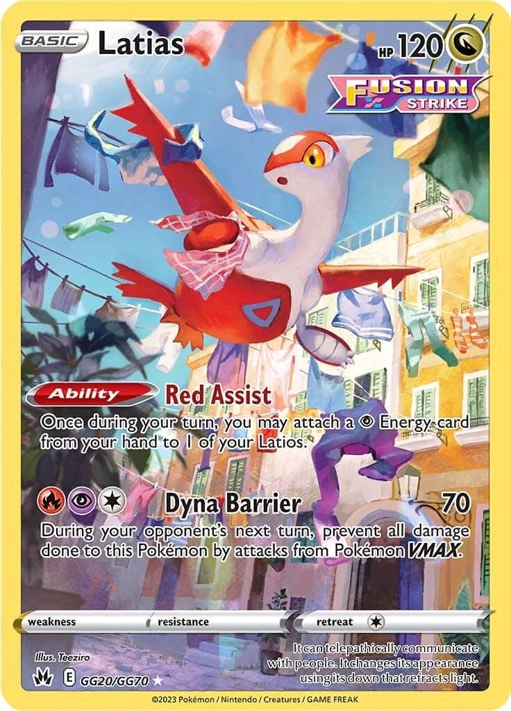 Latias #GG20 — Pokemon Crown Zenith