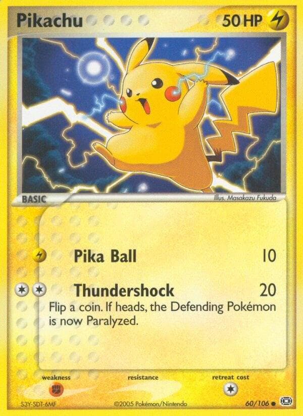 Pikachu #60 — Pokemon Emerald