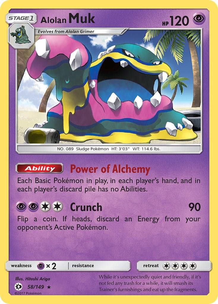 Alolan Muk #58 — Pokemon Sun & Moon