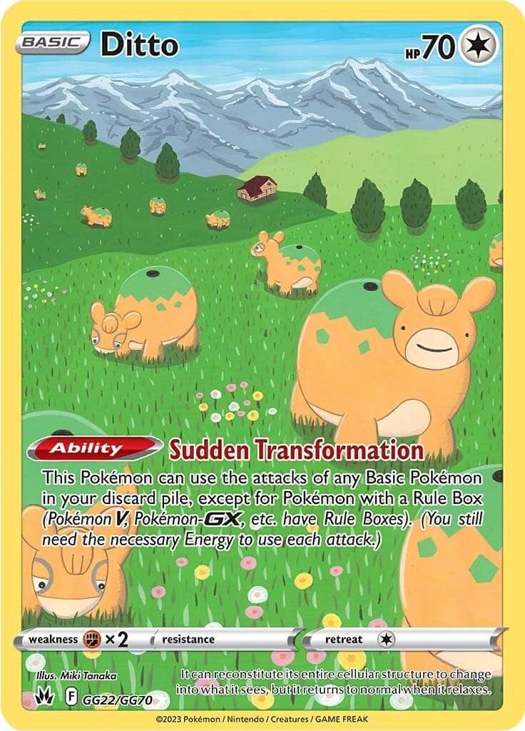 Ditto #GG22 — Pokemon Crown Zenith