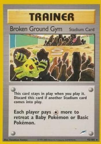 Broken Ground Gym #92 — Pokemon Neo Destiny