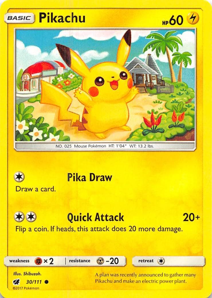 Pikachu #30 — Pokemon Crimson Invasion