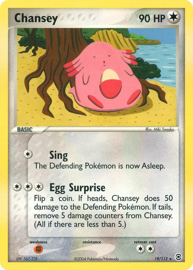 Chansey #19 — Pokemon Fire Red & Leaf Green