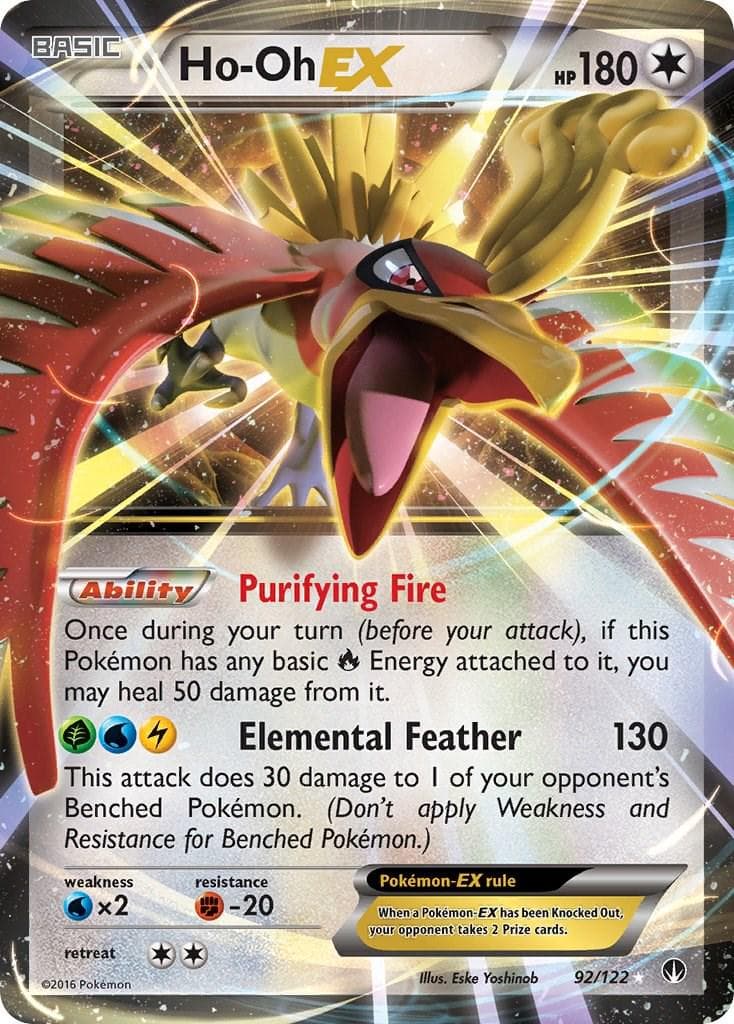 Ho-Oh EX #92 — Pokemon BREAKpoint